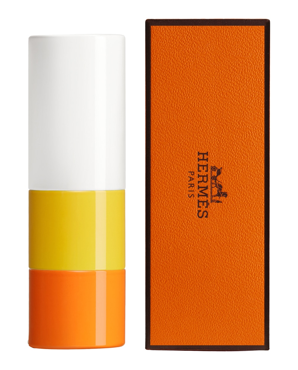 Imagen 3 de Barra de labios Rouge satinada edición limitada Hermès - 14 Beige Cocktail 14 Beige Cocktail