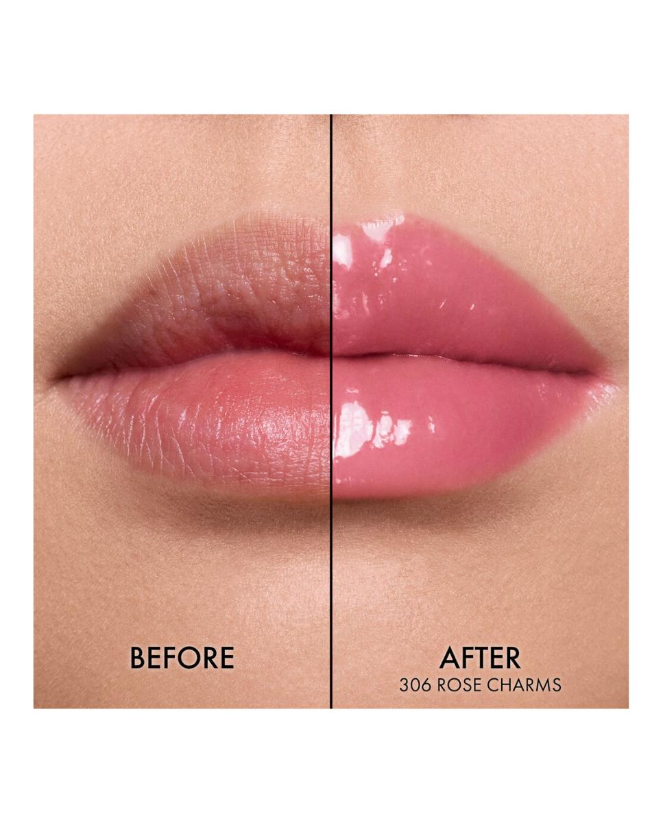 DIOR ADDICT GLASS LIPSTICK Brillo de labios en barra ultrabrillante hidratante - 306 Rose Charms 306 Rose Charms-4