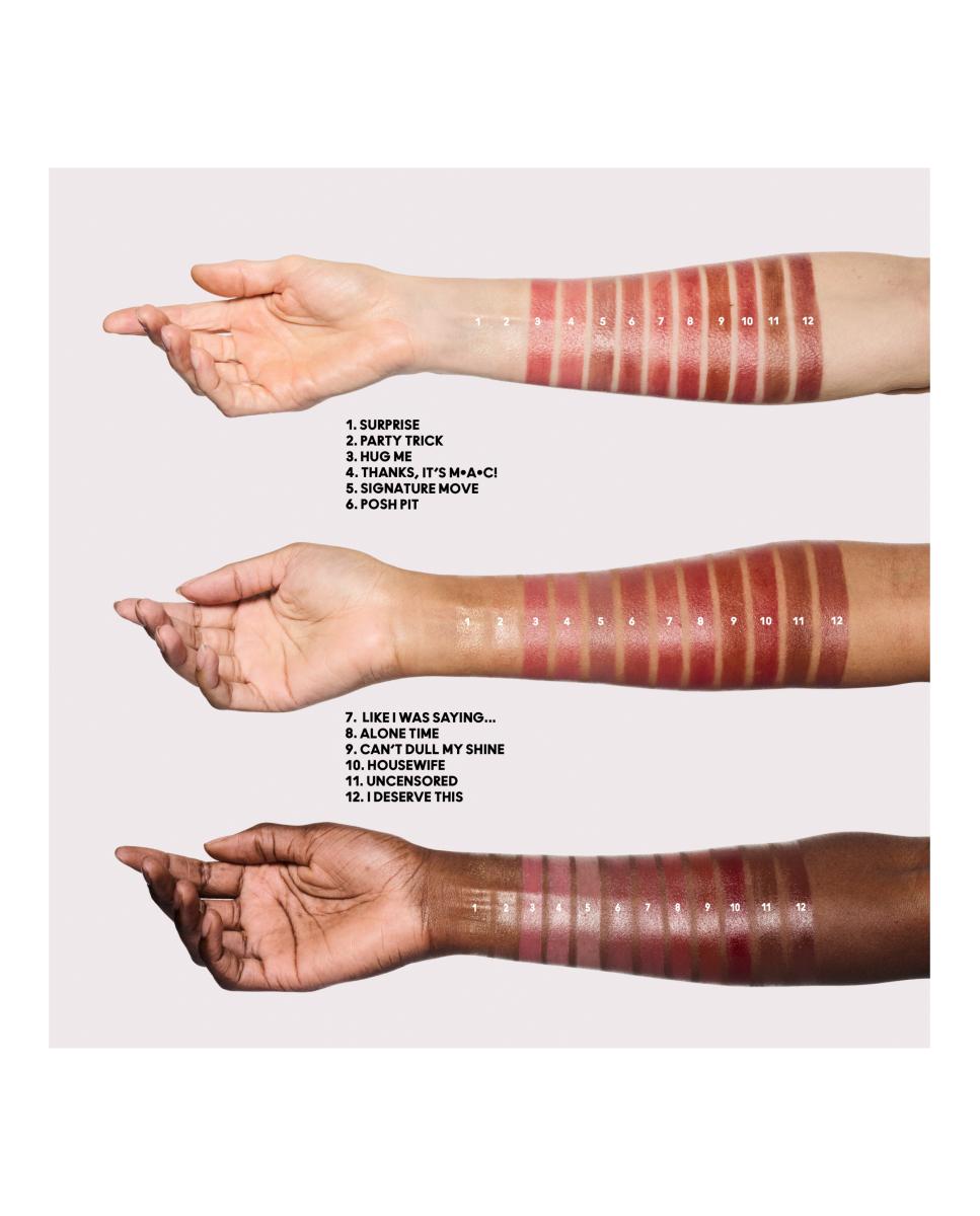 Barra de Labios Lustreglass Sheer-Shine M.A.C. - HUG ME HUG ME-3