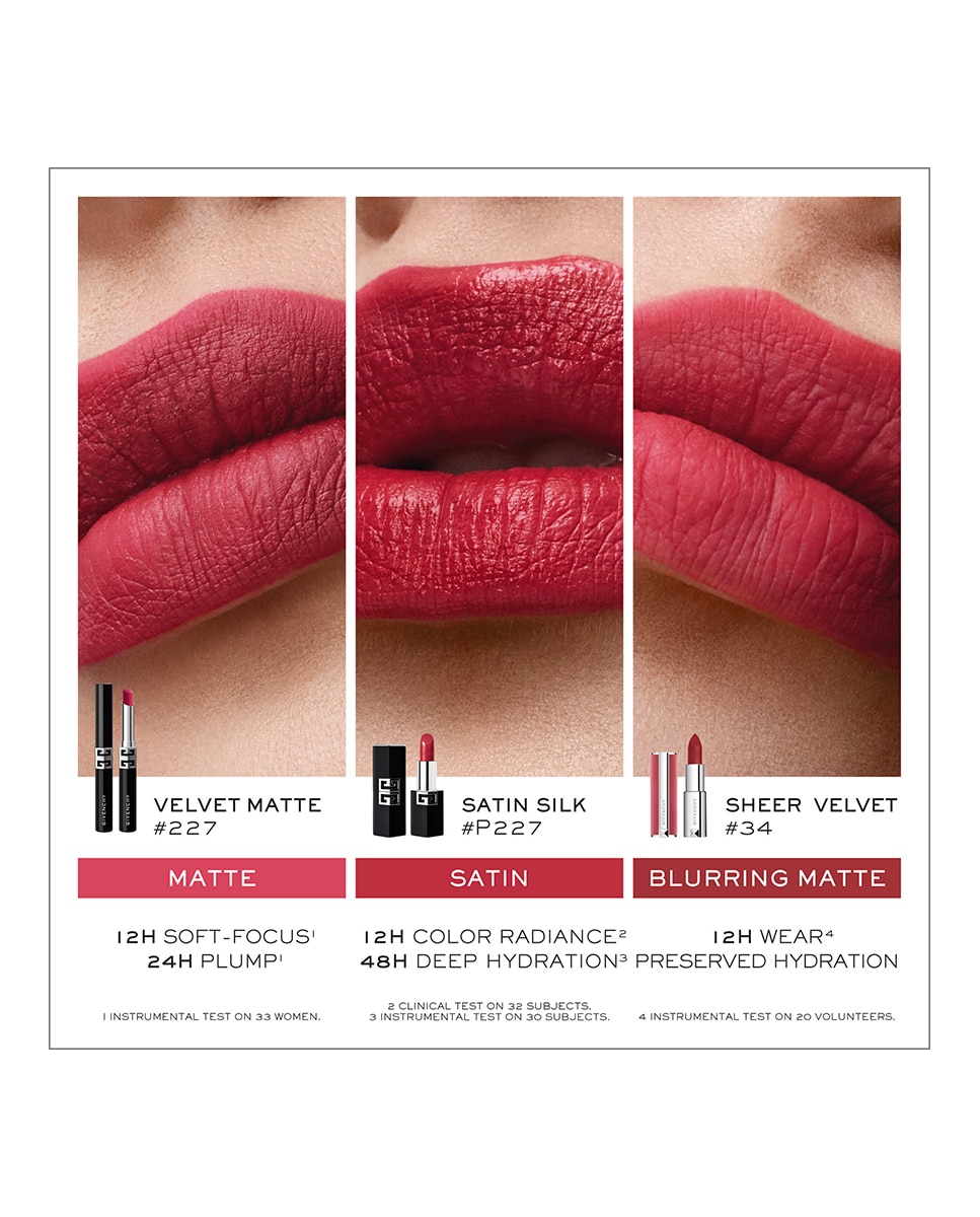 Imagen 5 de Barra de Labios Satinado de Alta Definición Le Rouge Satin Silk Givenchy - P20 P20