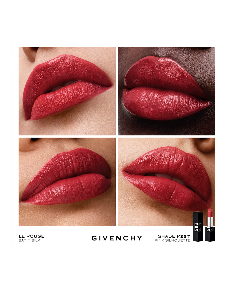 Imagen 2 de Barra de Labios Satinado de Alta Definición Le Rouge Satin Silk Givenchy - P227 P227
