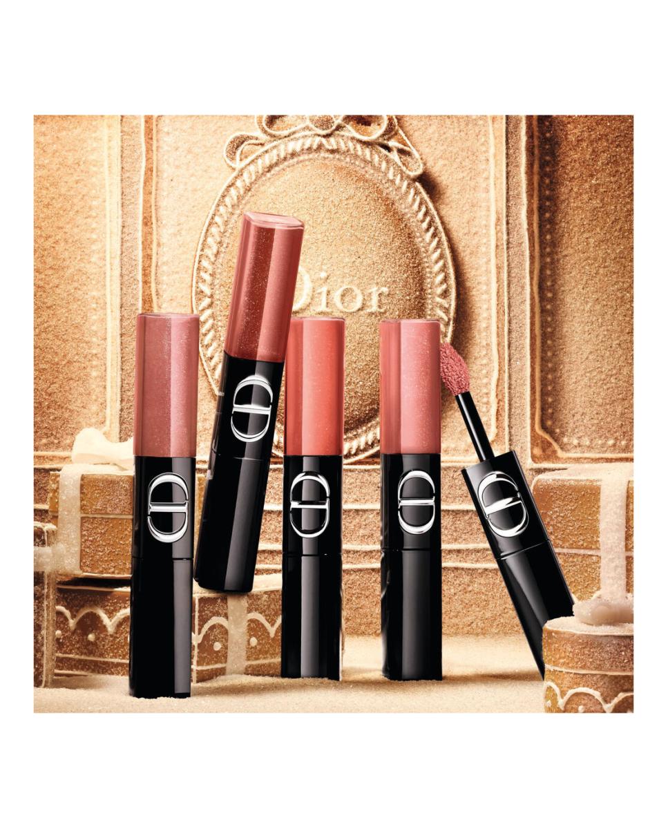 Imagen 6 de Rouge Dior Sequin Liquid Duo - edición limitada Dúo para labios líquido - 729 Biscuit 962 Candy Cane
