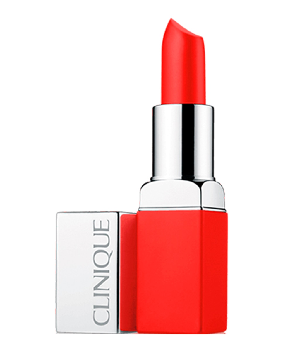 Barra de labios mate Pop Matte + Acondicionador 2 en 1 Clinique - Ruby Pop 3,9 gr Ruby Pop-1