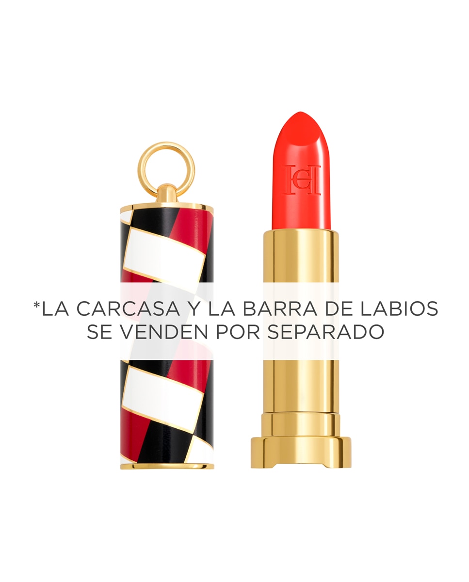 Barra de Labios Fabulous Kiss The Lipstick Efecto Luminoso Carolina Herrera - 180 Orange Affair 3,5 g 180 Orange Affair-4