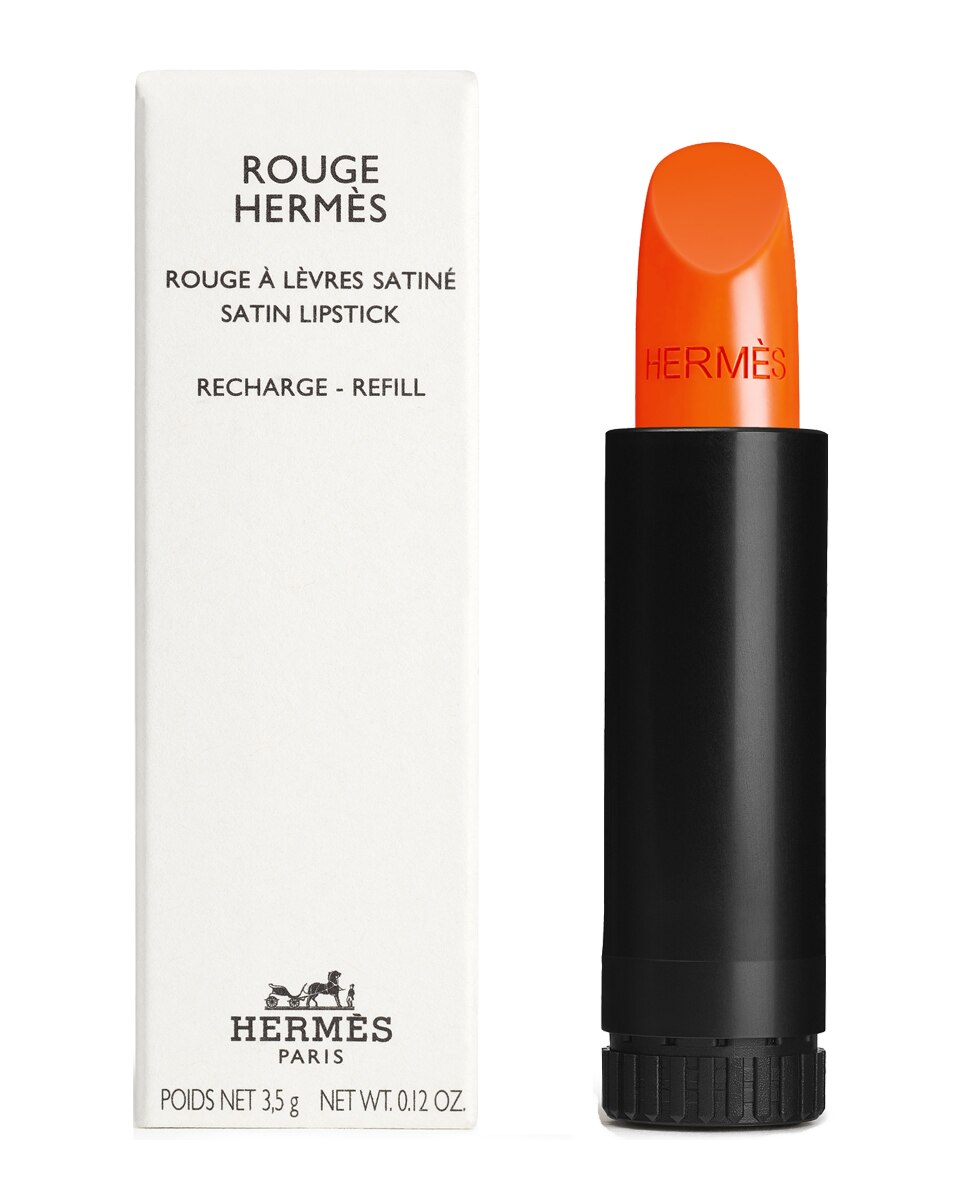 Recambio Barra de Labios satinado Rouge Hermès - 33 Orange Boîte 3,5 g 33 Orange Boîte-2