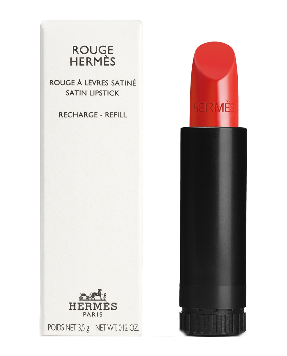 Recambio Barra de Labios satinado Rouge Hermès - 75 Rouge Amazone 3,5 g 75 Rouge Amazone-2