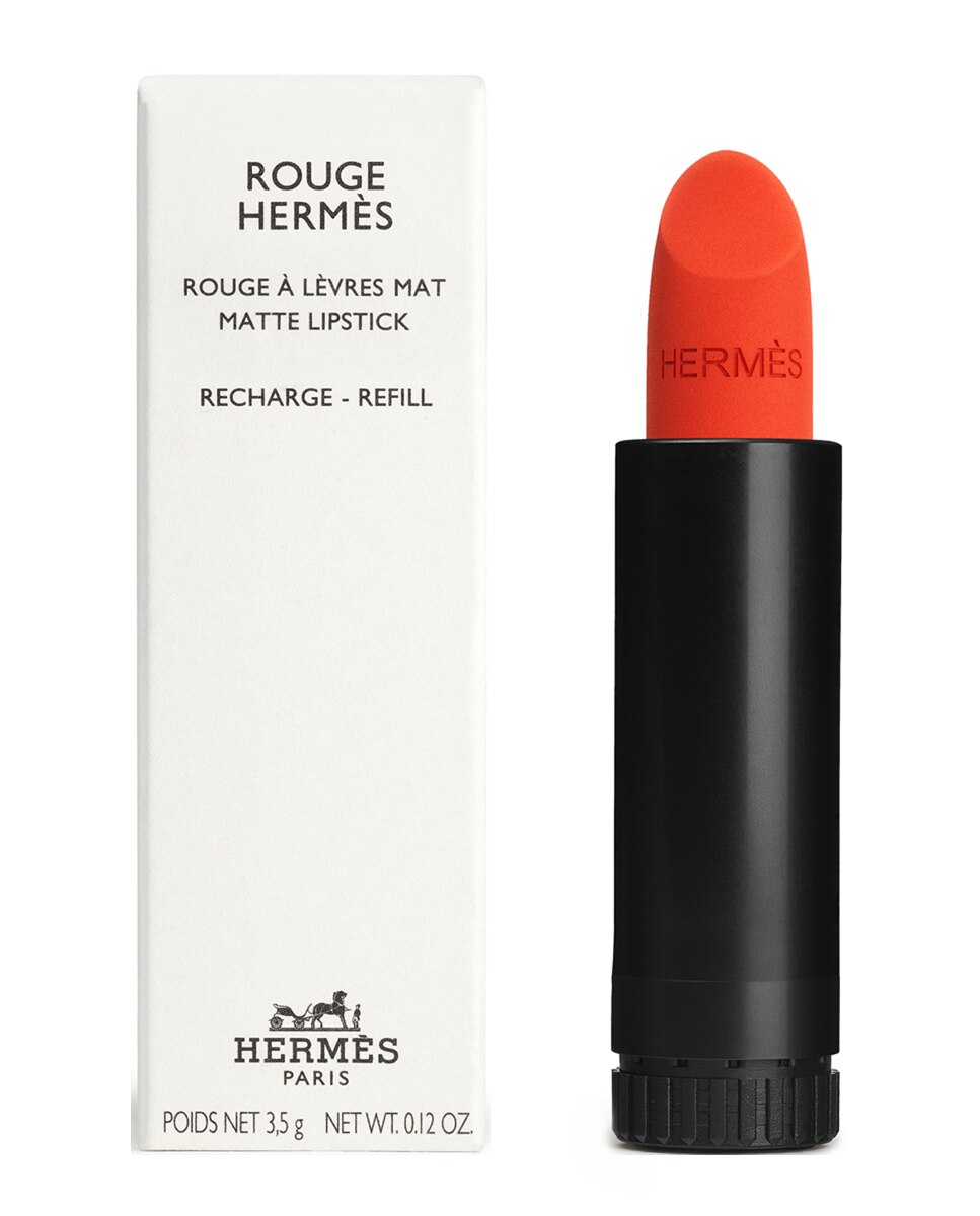 Recambio Barra de Labios Mate Rouge Hermès - 53 Rouge Orange 3,5 g 53 Rouge Orange-2