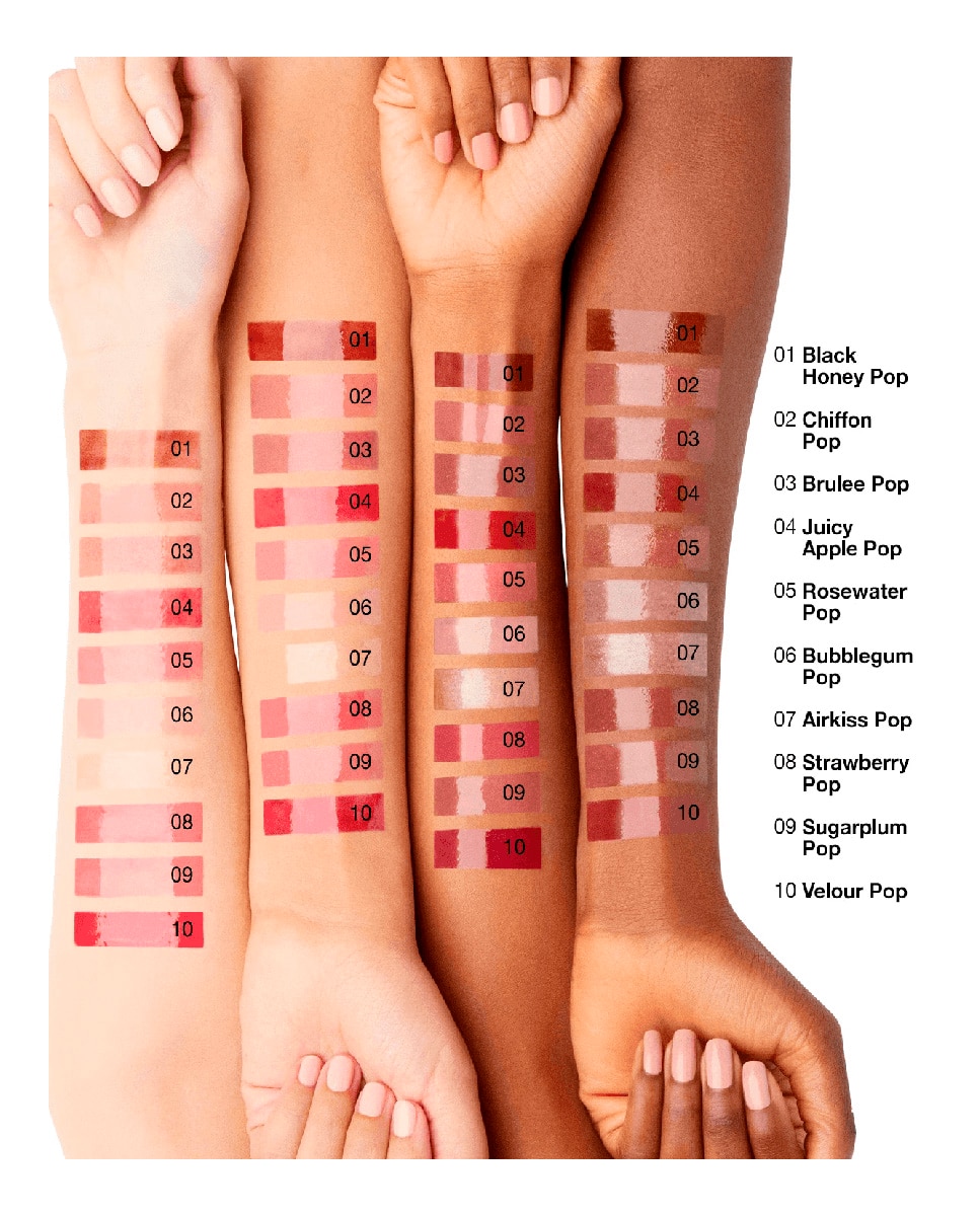 Brillo de Labios Cremoso Pop Plush Clinique - Juicy Apple Juicy Apple-10