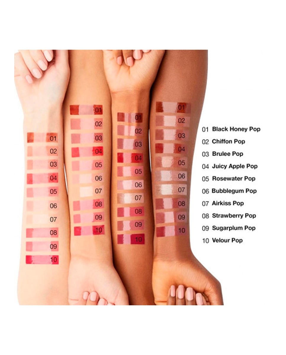 Brillo de Labios Cremoso Pop Plush Clinique - Rosewater Rosewater-3