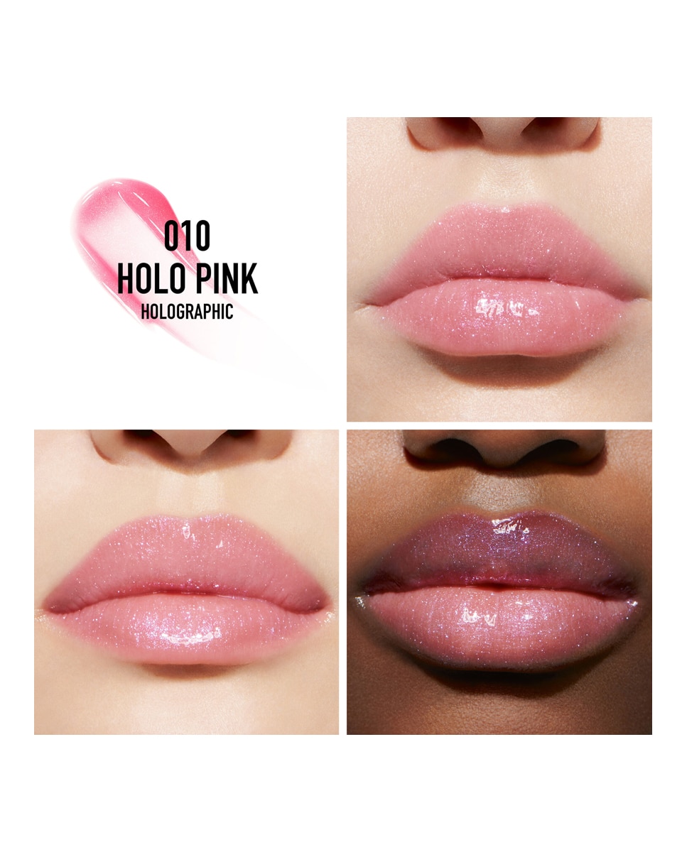 Dior Addict Lip Maximizer Brillo de labios repulpante - hidratación y efecto volumen - inmediato y de larga duración - 010 Holographic Pink 010 Holographic Pink-3