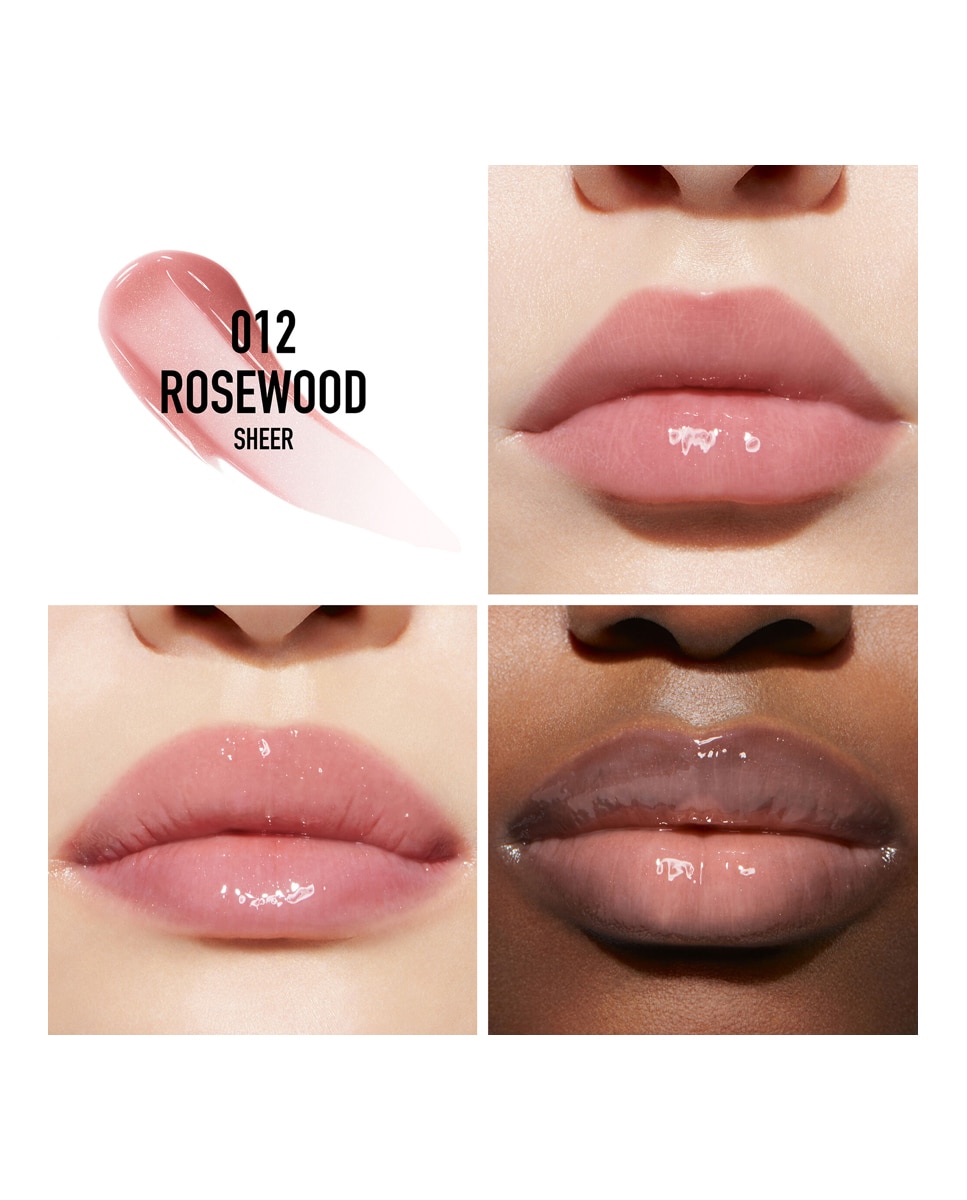 Dior Addict Lip Maximizer Brillo de labios repulpante - hidratación y efecto volumen - inmediato y de larga duración - 012 Rosewood 012 Rosewood-3