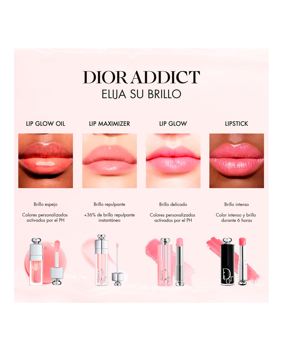 Dior Addict Lip Maximizer Brillo de labios repulpante - hidratación y efecto volumen - inmediato y de larga duración - 027 Intense Fig 027 Intense Fig-6