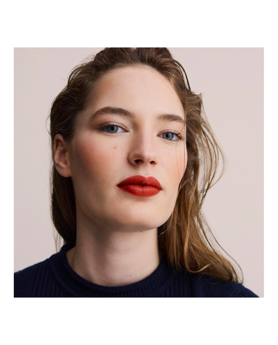 Barra de Labios Satinado Rouge Hermès - 79 Rouge Érable 3,5 g 79 Rouge Érable-4