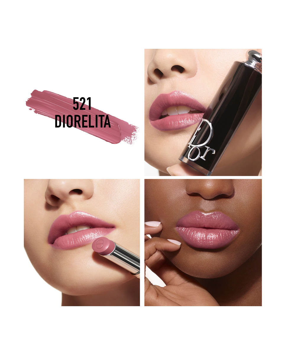 Dior Addict - barra de labios brillante - 90 % de ingredientes de origen natural - recargable - 521 Diorelita 521 Diorelita-2