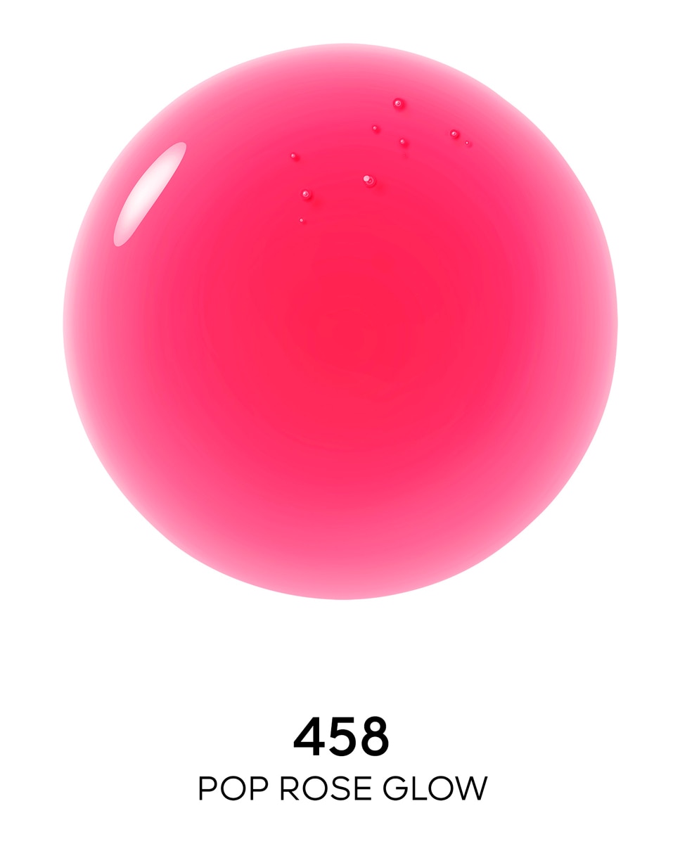 KissKiss Bee Glow Oil Aceite para labios con color enriquecido con miel 92 % de origen natural Guerlain - Pop Rose 458 Pop Rose 458-3