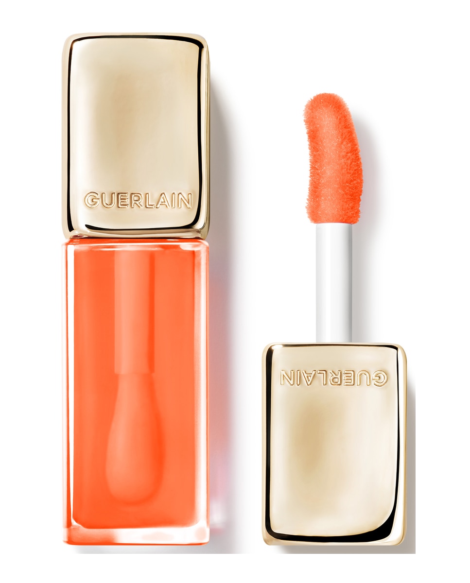 KissKiss Bee Glow Oil Aceite para labios con color enriquecido con miel 92 % de origen natural Guerlain - Peach 319 Peach 319-2