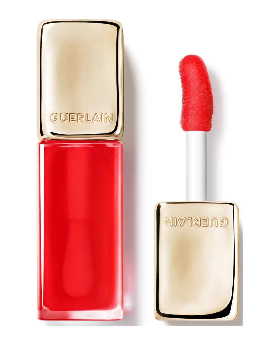 KissKiss Bee Glow Oil Aceite para labios con color enriquecido con miel 92 % de origen natural Guerlain - Poppy 775 Poppy 775-2