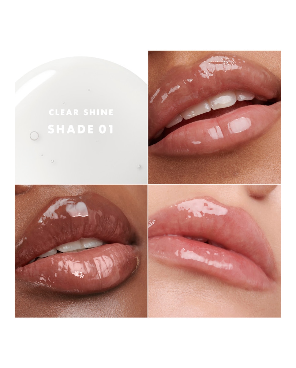 Gloss Prisma Glass en Aceite Hidratante con Brillo Efecto Espejo Giorgio Armani - 01 Clear 01 Clear-5