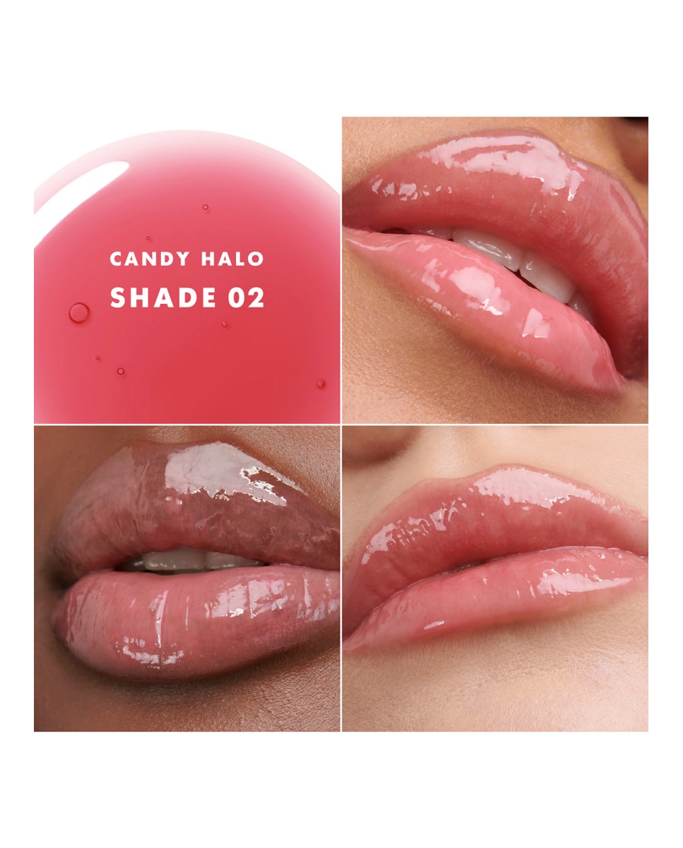 Gloss Prisma Glass en Aceite Hidratante con Brillo Efecto Espejo Giorgio Armani - 02 Candy Pink 02 Candy Pink-5