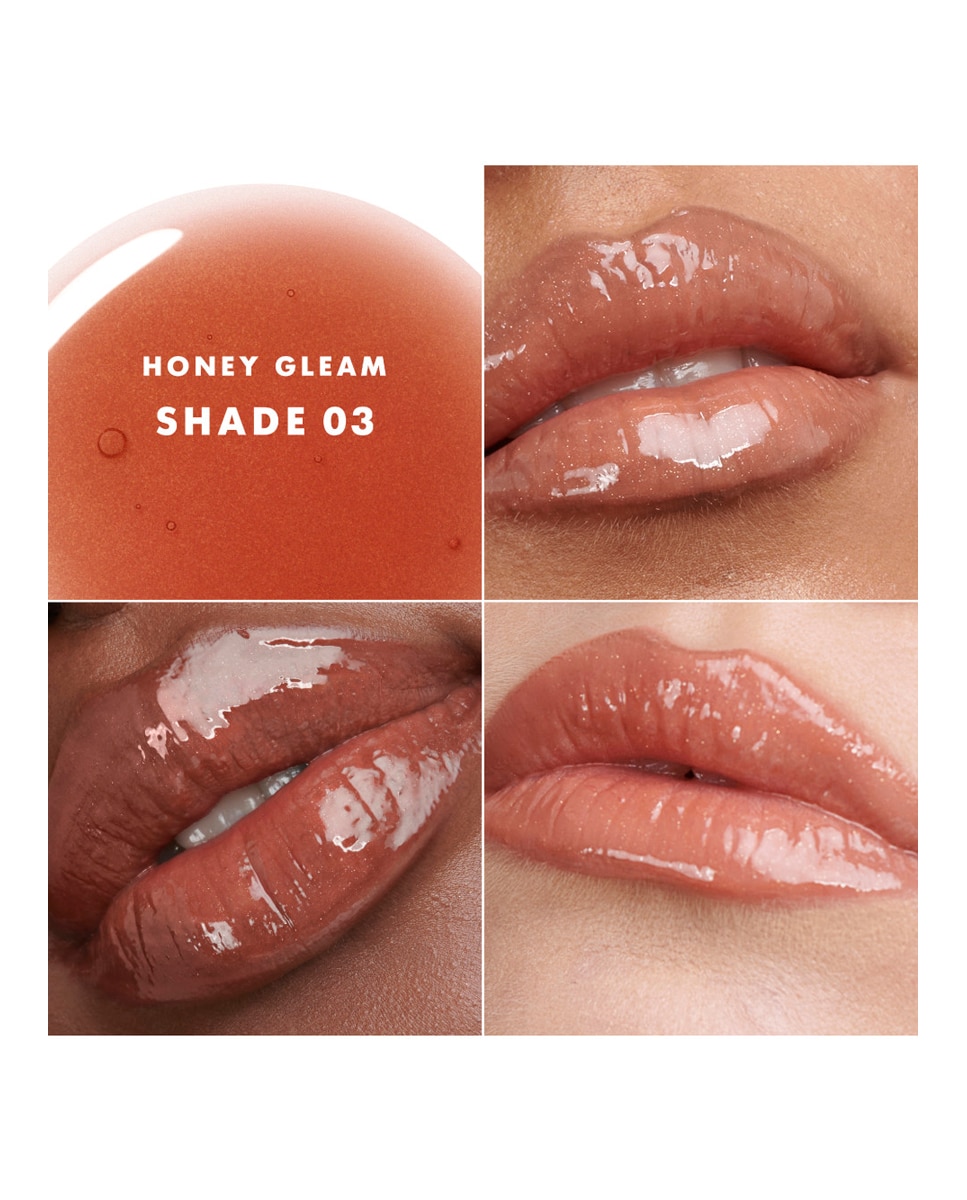 Gloss Prisma Glass en Aceite Hidratante con Brillo Efecto Espejo Giorgio Armani - 03 Coral Beige 03 Coral Beige-5