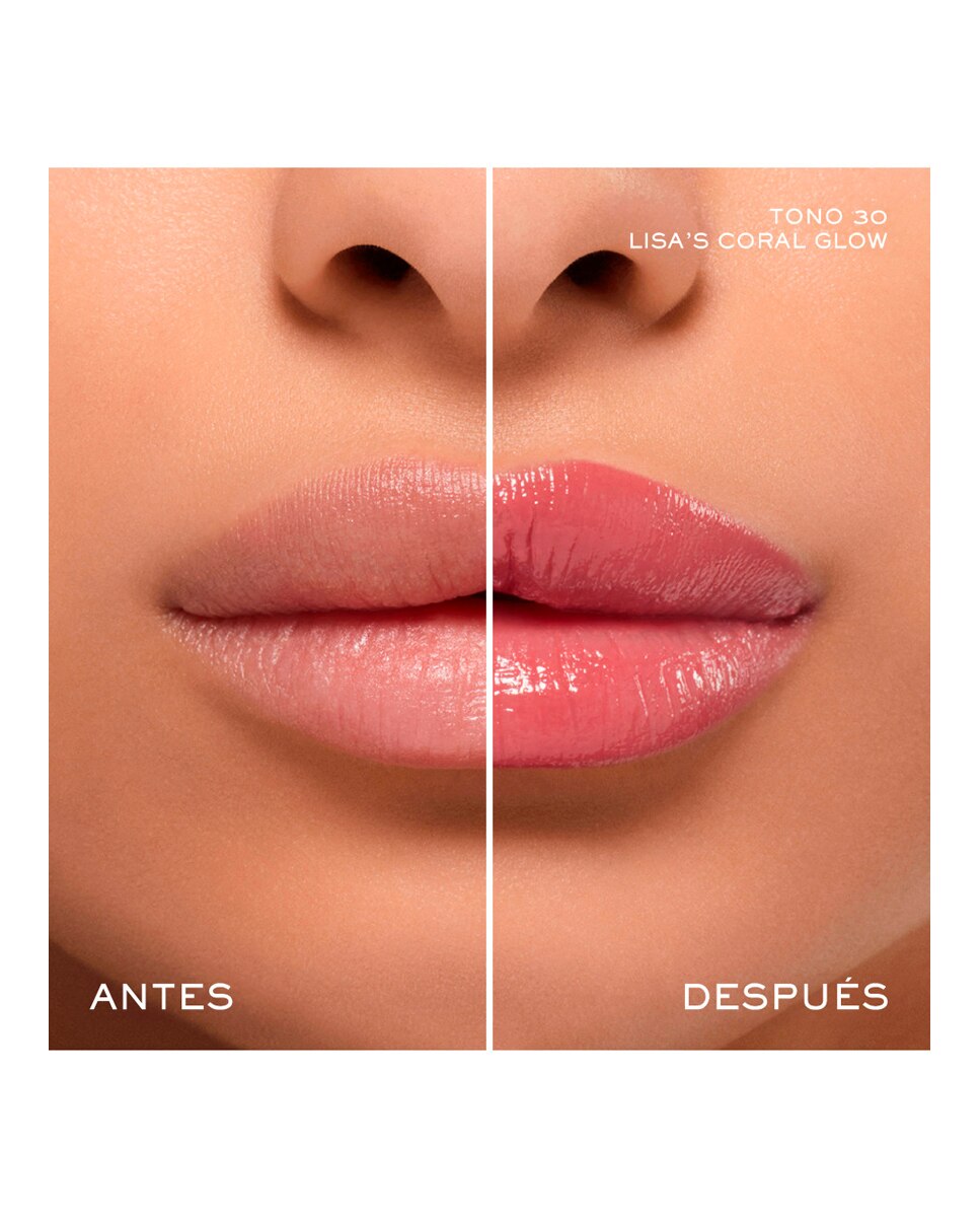 Bálsamo Hidratante con Color Lip Idôle Butterglow Lancôme - 30 Lisa's coral glow 30 Lisa's coral glow-5