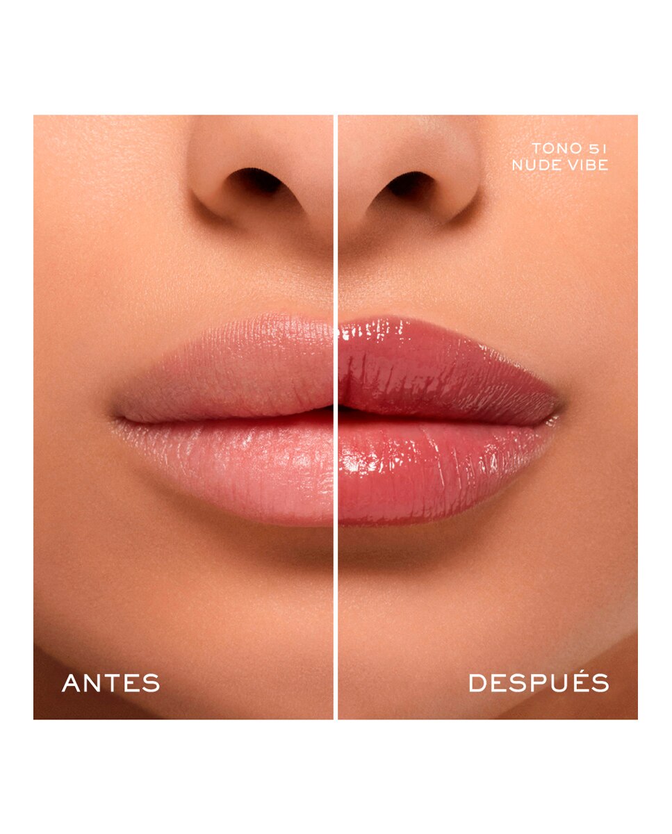 Bálsamo Hidratante con Color Lip Idôle Butterglow Lancôme - 51 Nude vibe 51 Nude vibe-5