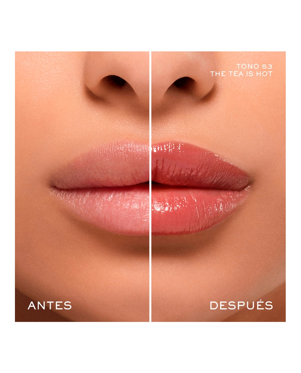 Bálsamo Hidratante con Color Lip Idôle Butterglow Lancôme - 53 The tea is hot 53 The tea is hot-5