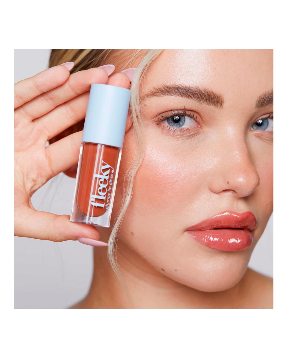 Brillo Labial Lips Gloss Voluminizador Fleeky - Toffe Brown 5 ml Toffe Brown-4