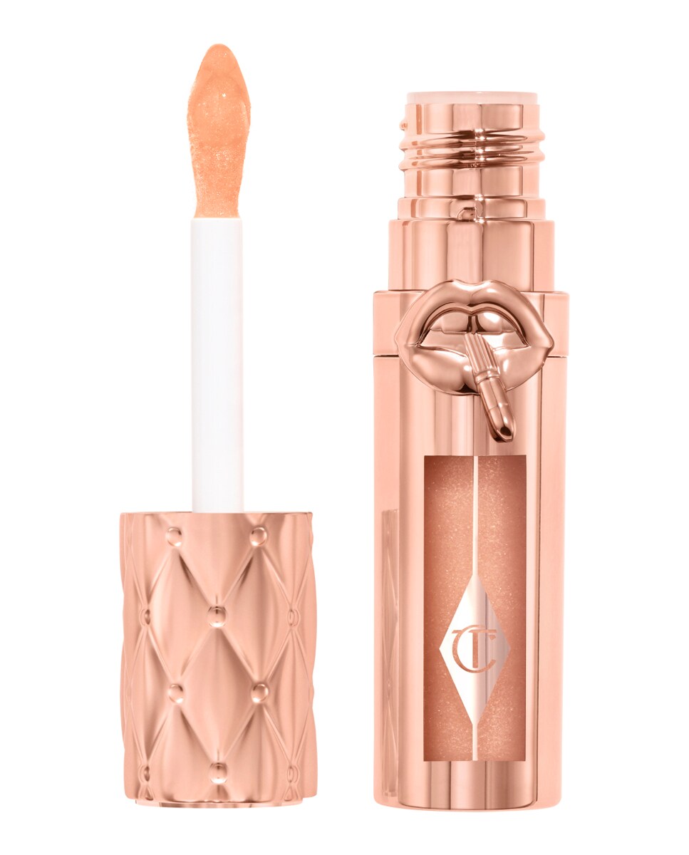 Brillo de Labios Voluminizador Big Lip Plumpgasm Nudegasm Diamonds 5,5 ml Charlotte Tilbury Nudegasm Diamonds-3