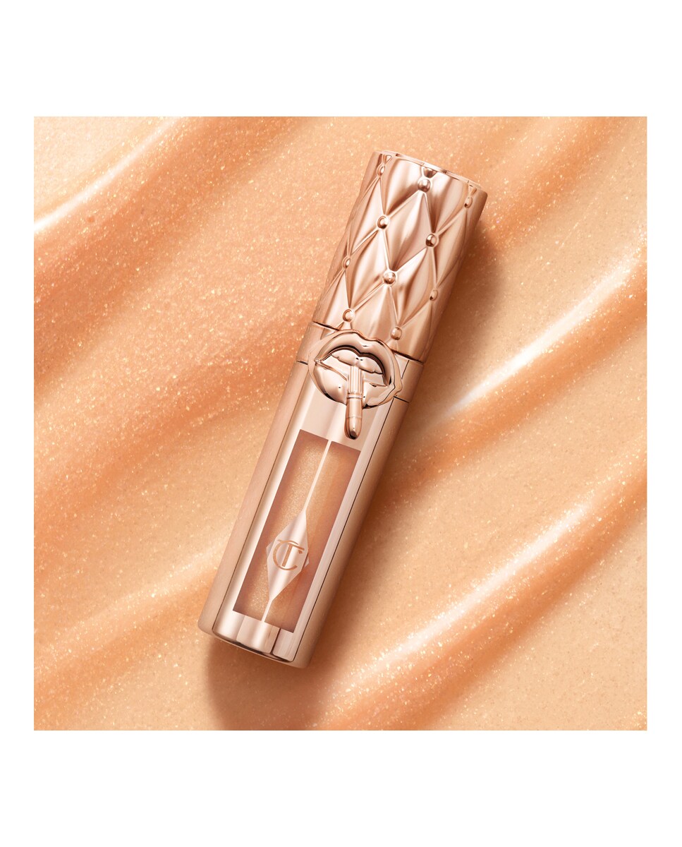 Brillo de Labios Voluminizador Big Lip Plumpgasm Nudegasm Diamonds 5,5 ml Charlotte Tilbury Nudegasm Diamonds-6