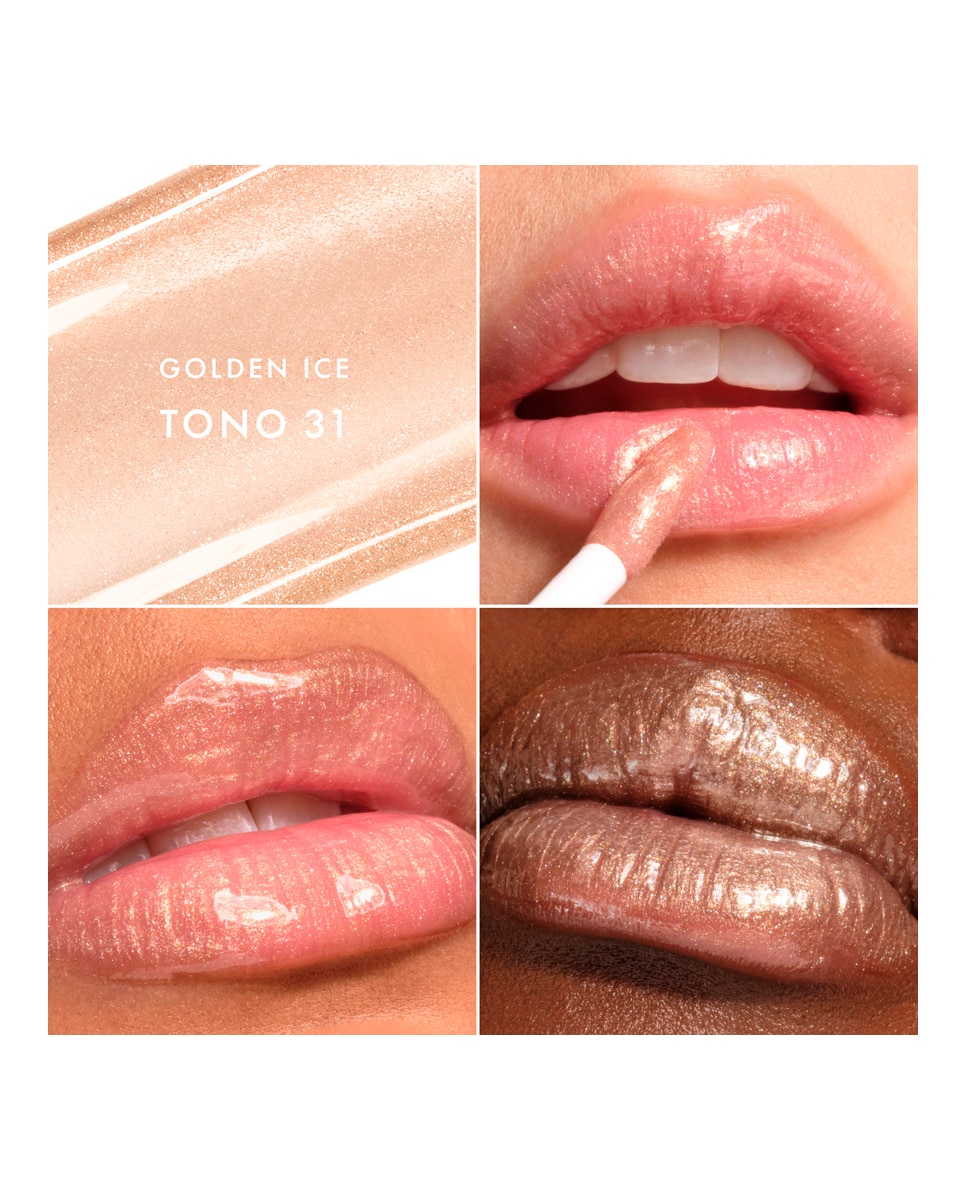 Brillo de Labios Prisma Glass Icy Plumper 3,5 ml Giorgio Armani - 31 Golden Ice 6 ml 31 Golden Ice-5