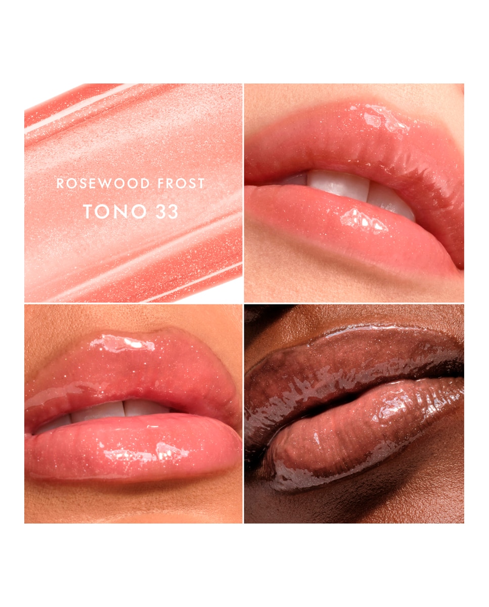 Brillo de Labios Prisma Glass Icy Plumper 3,5 ml Giorgio Armani - 33 Rosewood Frost 6 ml 33 Rosewood Frost-5