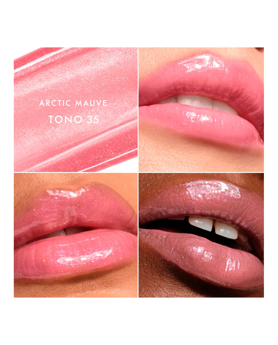 Brillo de Labios Prisma Glass Icy Plumper 3,5 ml Giorgio Armani - 35 Arctic Mauve 6 ml 35 Arctic Mauve-5