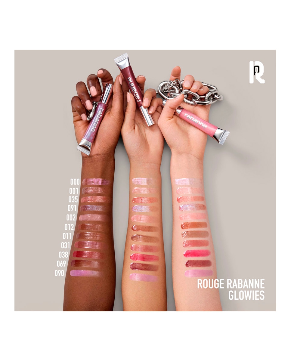 Brillo de Labios Glowies 9 ml Rabanne - Love language 001 9 ml Love language 001-7