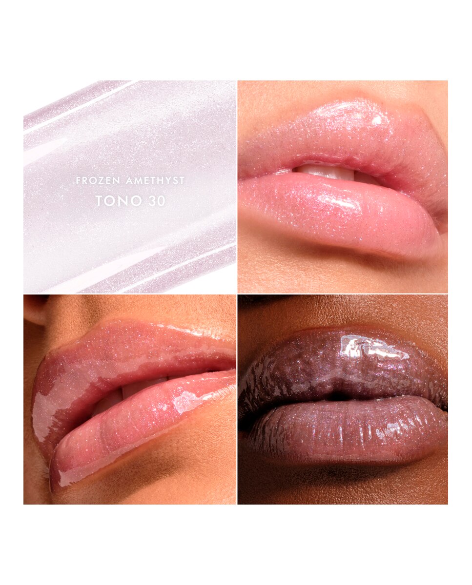 Brillo de Labios Prisma Glass Icy Plumper 3,5 ml Giorgio Armani - 30 Frozen Amethyst 6 ml 30 Frozen Amethyst-5
