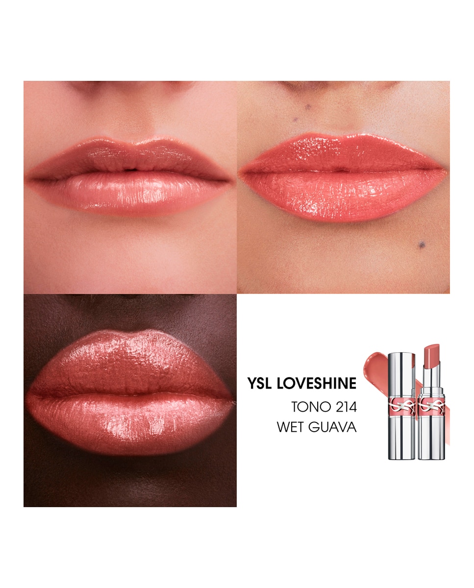 Imagen 3 de Barra de Labios Loveshine Yves Saint Laurent - WET GUAVA WET GUAVA