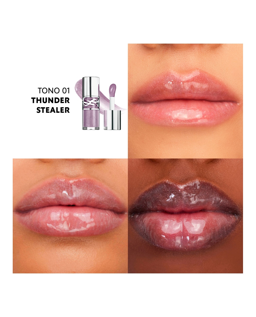 Brillo de Labios Loveshine Plumping Lip Oil Gloss Yves Saint Laurent - THUNDER STEALER THUNDER STEALER-5