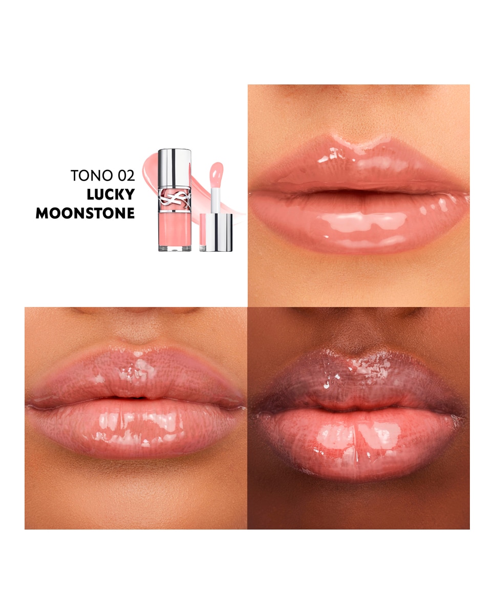 Brillo de Labios Loveshine Plumping Lip Oil Gloss Yves Saint Laurent - Lucky Moonstone Lucky Moonstone-5
