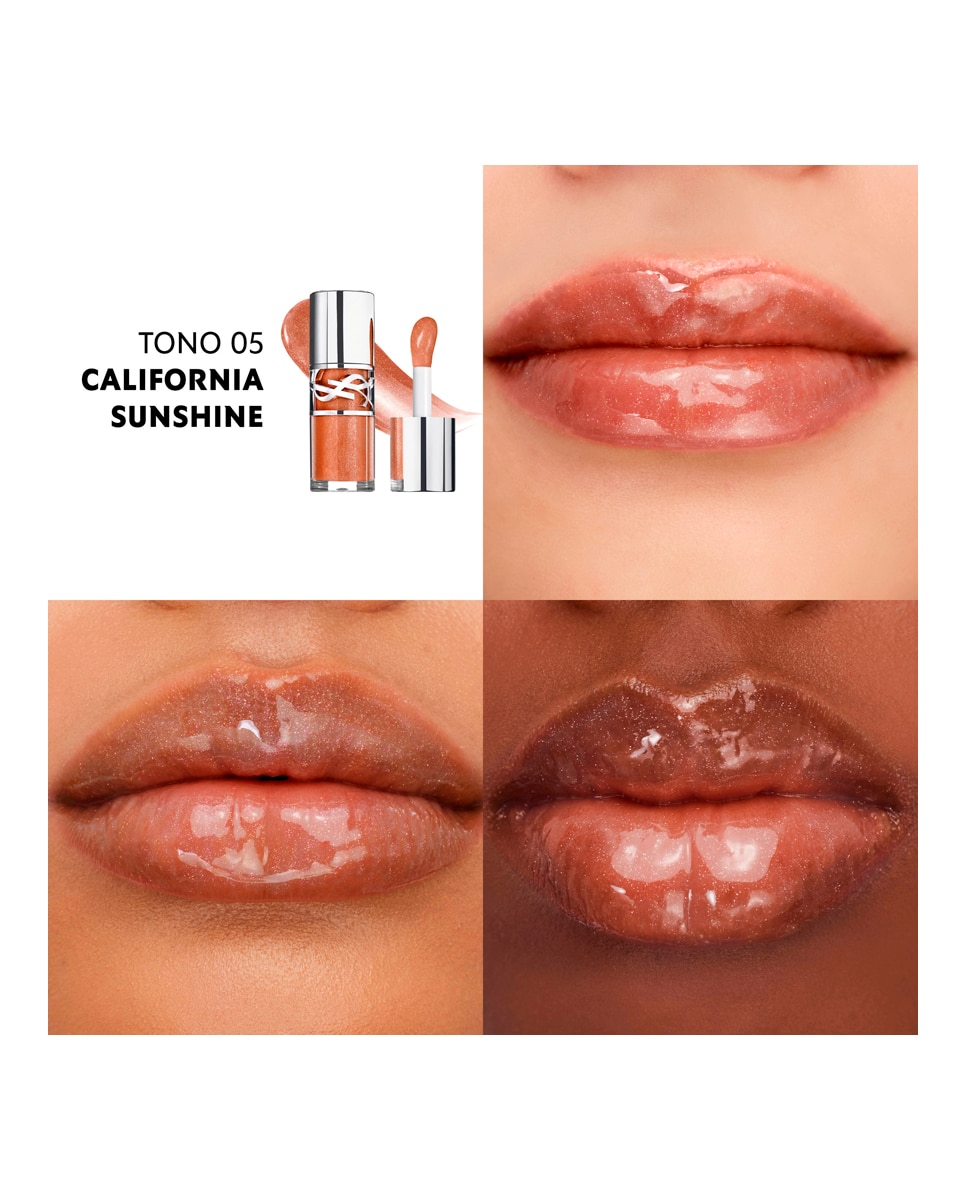Brillo de Labios Loveshine Plumping Lip Oil Gloss Yves Saint Laurent - California Sunshine California Sunshine-5