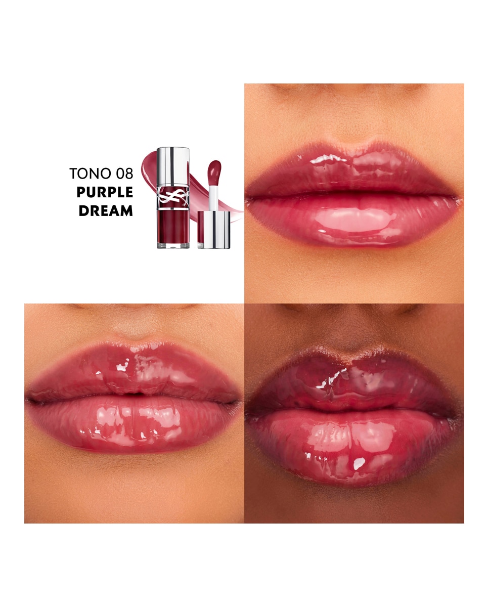 Brillo de Labios Loveshine Plumping Lip Oil Gloss Yves Saint Laurent - Purple Dream Purple Dream-5