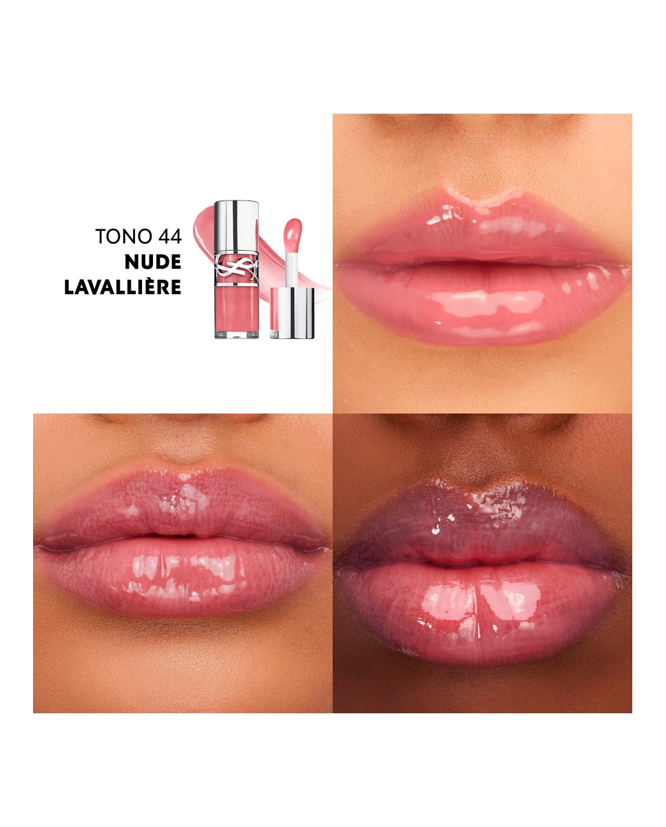 Brillo de Labios Loveshine Plumping Lip Oil Gloss Yves Saint Laurent - Nude Lavallière Nude Lavallière-5