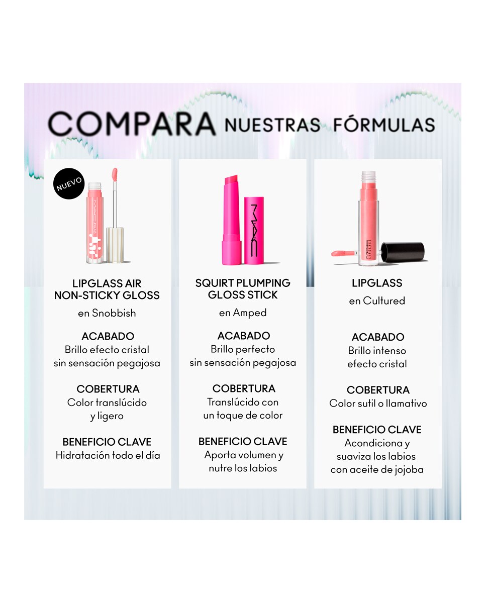 Brillo De Labios Lipglass Air Non-Sticky Gloss 5 ml M.A.C. - BEHAVED 5 ml BEHAVED-7