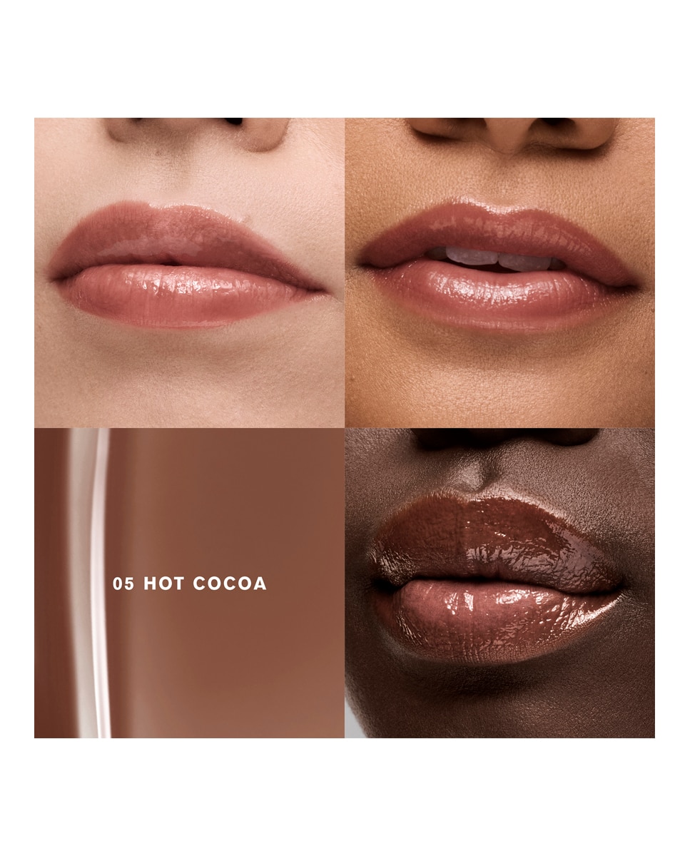 Imagen 3 de Bálsamo Labial Glossy Pout Lip Oil 6 ml Estée Lauder - HOT COCOA 6 ml HOT COCOA