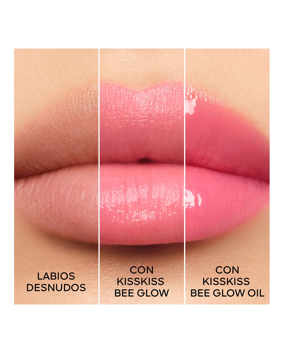 KissKiss Bee Glow Oil Aceite para labios con color enriquecido con miel 92 % de origen natural Guerlain - 209 BLOOMING 209 BLOOMING-5