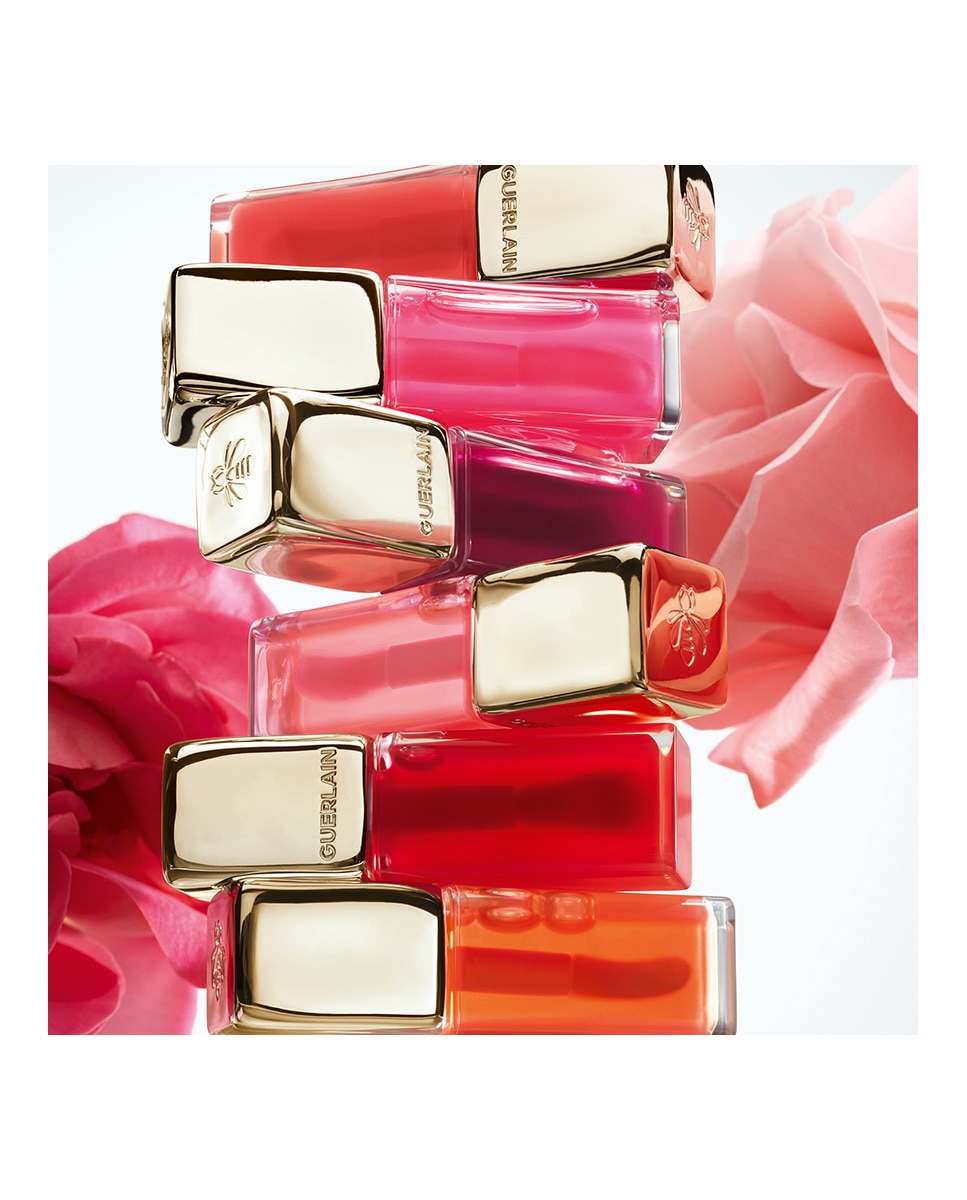 KissKiss Bee Glow Oil Aceite para labios con color enriquecido con miel 92 % de origen natural Guerlain - 209 BLOOMING 209 BLOOMING-8