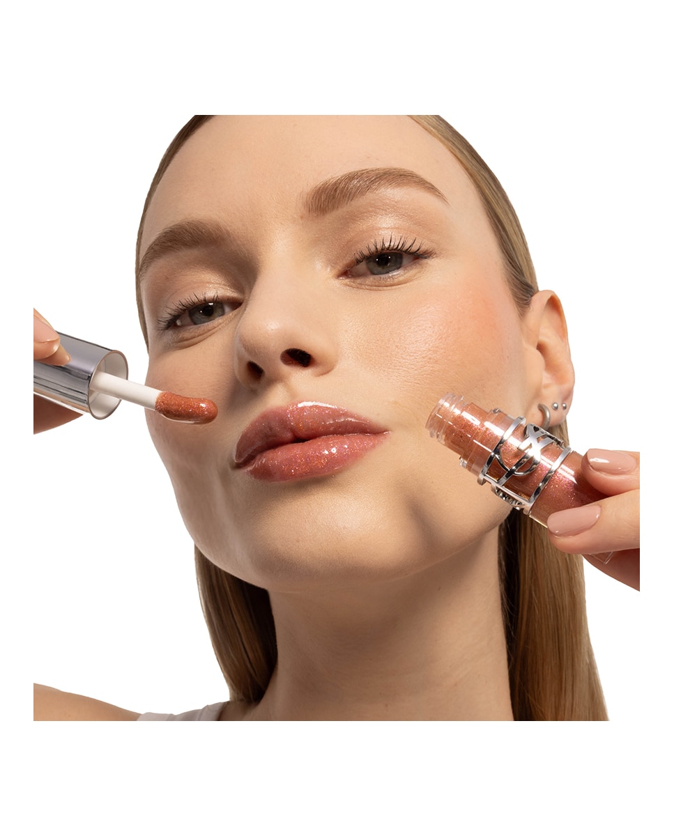 Imagen 11 de Brillo de Labios Loveshine Plumping Lip Oil Gloss 6 ml Yves Saint Laurent - 12 Honey Moon 12 Honey Moon