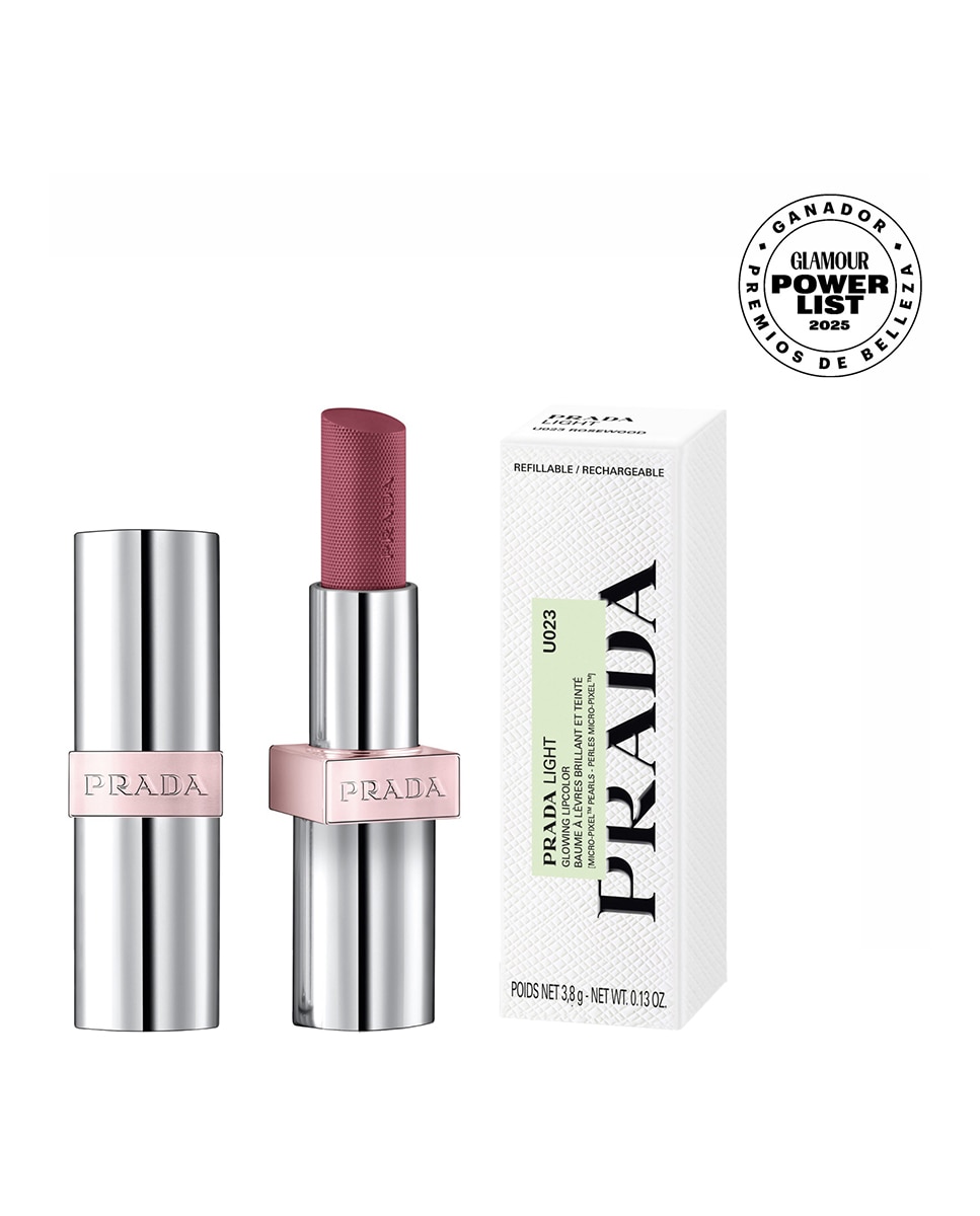 Barra de labios Light Glowing Lipcolor Prada Beauty - U023 Rosewood U023 Rosewood-2