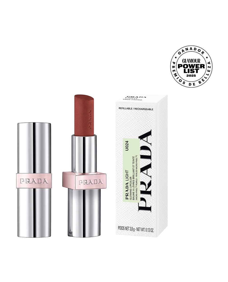 Barra de labios Light Glowing Lipcolor Prada Beauty - U024 Cacao U024 Cacao-2