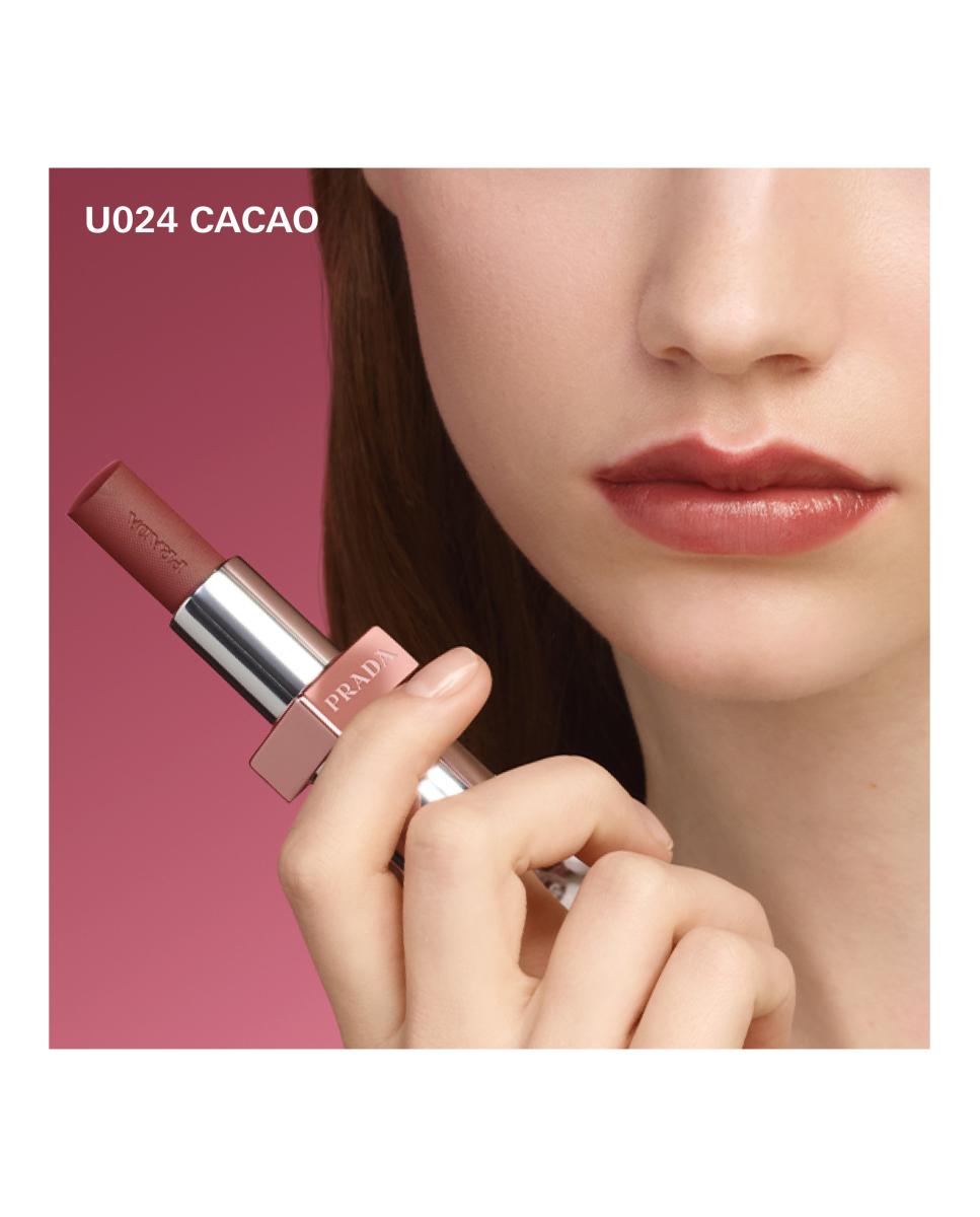 Barra de labios Light Glowing Lipcolor Prada Beauty - U024 Cacao U024 Cacao-5