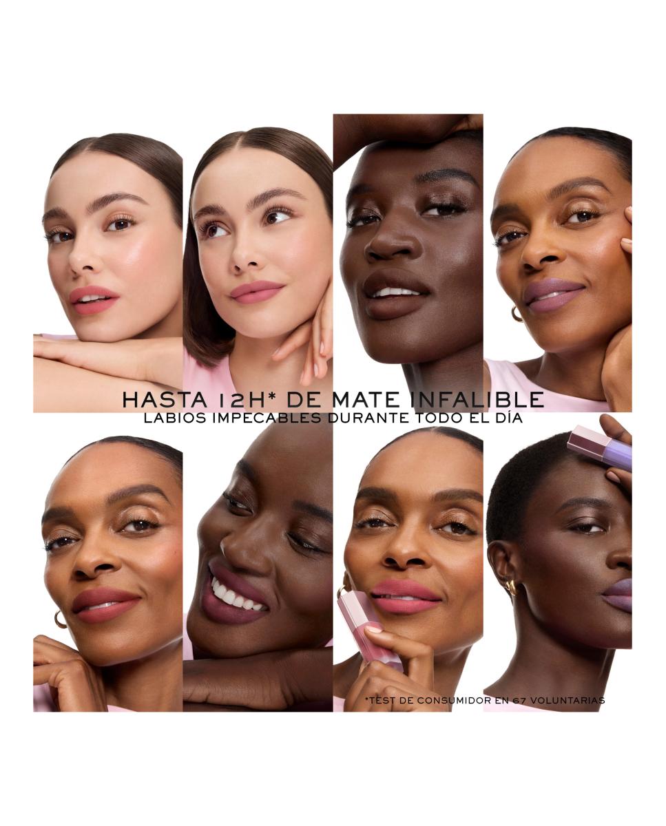 Imagen 8 de Crema labial Lip Idôle CuddleBlur Matte Velvet Lancôme - Blushing Blanket Blushing Blanket